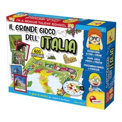 Gioco educativo Grande Gioco Dell'Italia 6-10a I'M A GENIUS 56453