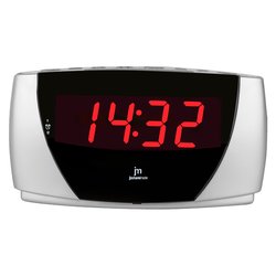Sveglia JUSTAMINUTE Con funzione snooze Silver JE5111S