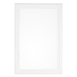 SANZIO Specchio senza luce Bianco (60x90cm)