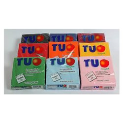 Set tovaglioli monouso 2 Veli 50 pz (33x33cm) Verde 700700VM