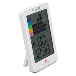 Termometro ambiente (7,8x1,9x12,5cm) con igrometro Bianco WSH1008