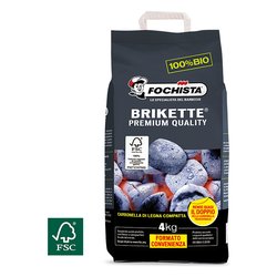 Carbone Brikette Premium sacchetto 4,0 kg