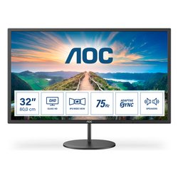 Monitor 31,5 ( IPS 2K 1440p QHD 75Hz ) Qhd Black Q32V4