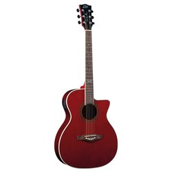 Chitarra acustica 4/4 NXT A100Ce See through red 06217324