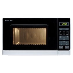 Microonde (20Lt) R 242INW Silver e Black