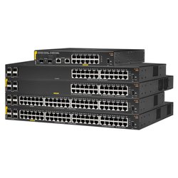 Switch di rete 52 porte CX 6000 SERIE Aruba 48G Class4 PoE 4SFP 370W PoE+ Black R8N85A Gigabit (1000Base-TX)
