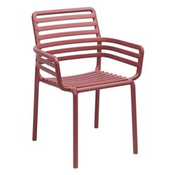 Sedia con braccioli polipropilene DOGA Armchair Marsala 40254 21 000