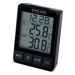 Termometro ambiente (7x3,7x9,7cm) Multifunzione sensore wireless Black WSH002