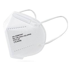 Mascherina protezione HO Comfort FFP2 1 pz (taglia unica ) Bianco HOC001WH