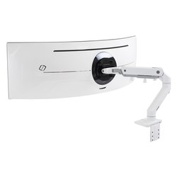 Supporto monitor TV scrivania ( 19 Kg ) VESA 100 x 100 HX SERIES con Snodo Heavy Duty White 45 647 216