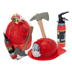 Set pompiere Squadra antincendio 3 pz 63542