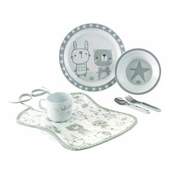 Set pappa 6 pz per microonde Star 70233