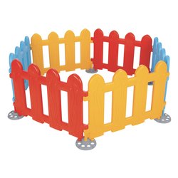 Staccionata giocattolo 6x (72,5x51,5cm) Multicolor 3010 M