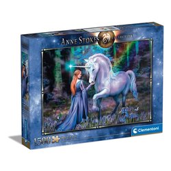 Puzzle 1500 pz Bluebell Wood 10a+ (84,3x59,2cm) ANNE STOKES 31821