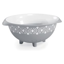 Scolapasta Plastica (28cm) TOSCA Grigio 55252