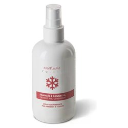 Profumatore tessuti Spray (200ml) Arancio e Cannella ESSENZIALE COLORS 077