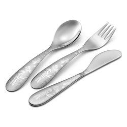 Set posate bambino Piccolo Principe 3 pz BIRILLO Acciaio lucido CA3BI LPP