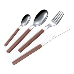 Set posate tavola 24 pz Inox You&Me SKY Nocciola YM24SK 408