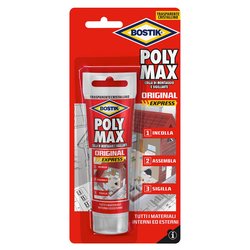 Colla montaggio Poly Max Cristal Express Trasparente tubetto 75 gr 7003051