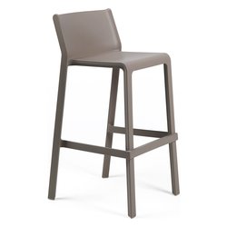 Sgabello polipropilene TRILL Stool Tortora 40350 10 000