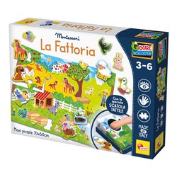 Gioco prescolare La Fattoria 3-6a MONTESSORI 95179