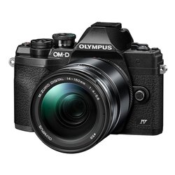 Fotocamera mirrorless 20,3Mpx Micro Four Thirds E M10 MARK IV Kit 14 150mm F 4.0 5.6 Ii Black V207130BE040