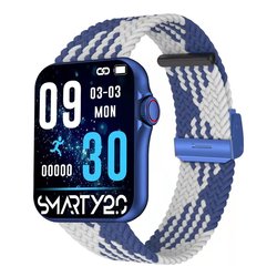 Smartwatch INTELLIGENT Blue e White 43 mm SW028C06
