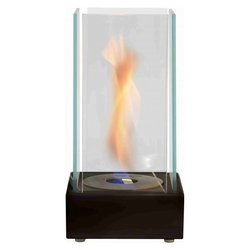 Biocamino 0,8kW AOSTA Da Tavolo Black