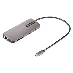 HUB 4 in 1 Mini Dock Usb C con Pd 100W Gray 115B USBC MULTIPORT