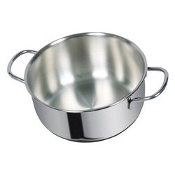 Casseruola Inox (24cm) fonda PLUS Cromo lucido 155 24
