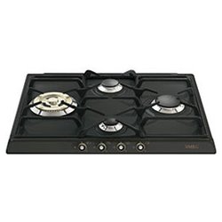 Piano cottura gas 4 zone CORTINA SR764AO Black (60cm)