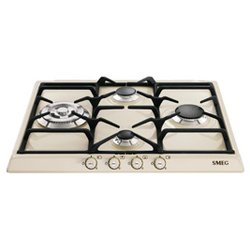 Piano cottura gas 4 zone CORTINA SR764PO Panna (60cm)