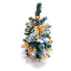 Albero Natale soprammobile Oro 159153 LED