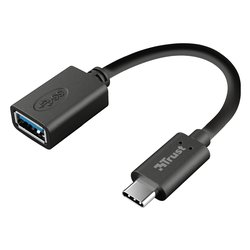 Adattatore computer CALIX Usb C a Usb A Black 20967