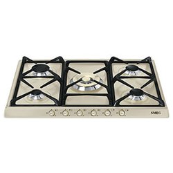 Piano cottura gas 5 zone CORTINA SR775PO Panna (75cm)