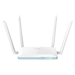 Modem router EAGLE PRO AI N300 4G Single Band Bianco e Azzurro G403