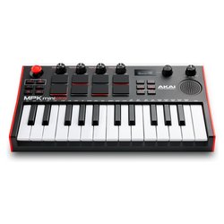 Tastiera controller MPK Mini Play Mk3 Black e Red 1070015548