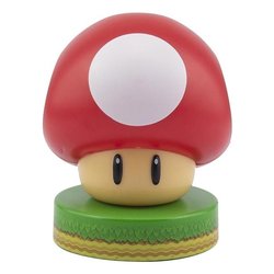SUPER MARIO Mushroom 3D Lampada PP4375NNV2