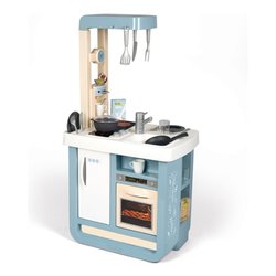 Cucina giocattolo Bon Appetit con accessori (52,1x32,5x95,7cm) Bianco e Azzurro 7600310824