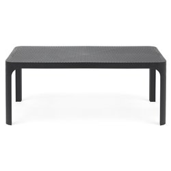 Tavolino da esterno polipropilene NET Table 100 Antracite (100x60x40cm) 40064 02 000
