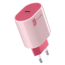 Caricabatterie USB Type-C STYLECOLOR 20W Power Delivery Rosa ACHUSBCSMARTPD20WP