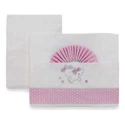 Set lenzuola lettino completo 3 pz UNICORN Lilla 015 2010 0501