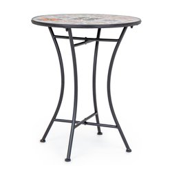 Tavolo da esterno acciaio PALOMA Fisso (60x75cm) 0806086