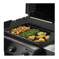 Piastra ghisa (57,5x44cm) per serie 300 SPIRIT Nero 6790