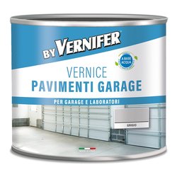 Smalto pavimenti Garage all'acqua (2lt) VERNIFER Grigio satinato 4815