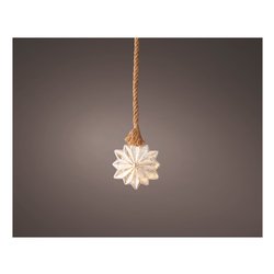 Stella luce fissa (19x25cm) LUMINEO 15 luci - MICROLED IP20 Silver classic 485700