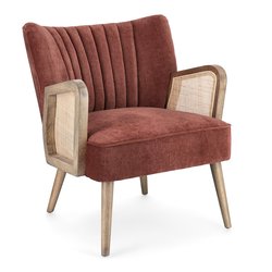 VIRNA Poltrona Mattone