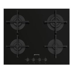 Piano cottura gas 4 zone SELEZIONE PV264B Black (60cm)