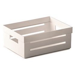 Cassetta multiuso impilabile (20x15x8,5cm) STORAGE BOX Bianco 000909