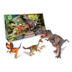 Coppia Dinosauri con suoni e luci GEO NATURE Assortito 67950